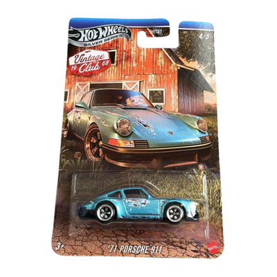 2025 HOT WHEELS 1968 VINTAGE CLUB '71 PORSCHE 911 BARN FIND 4/5