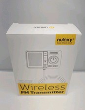 Nulaxy KM28 Wireless FM Transmitter Bluetooth Car Adapter Google Assist New