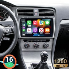 10.1" CarPlay Android 16 Autoradio Navi GPS BT5.0 für VW Golf 7 VII MK7 2012-17