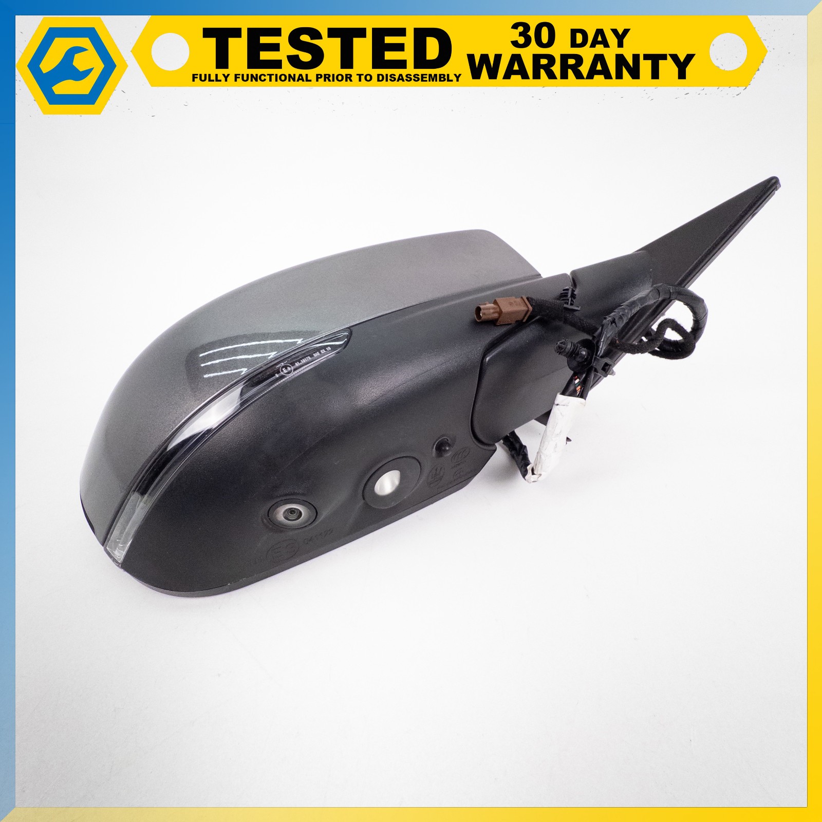 14-24 MASERATI GHIBLI RIGHT PASSENGER SIDE REAR VIEW DOOR MIRROR ASSEMBLY OEM