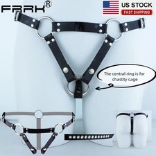 Chastity Cage Belt Elastic Annex Auxiliary Adjustable Accessory Strap Underwear