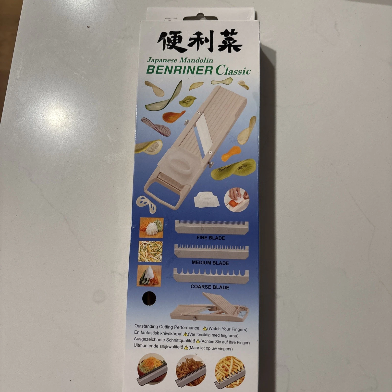 Japanese Benriner Vegetable Fruit Mandoline Slicer CBV04 Japan New