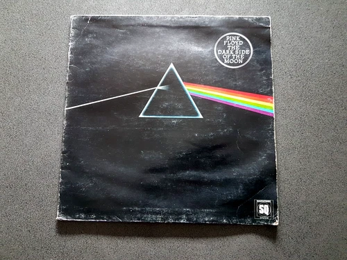 PINK FLOYD DARK SIDE OF THE MOON QUADRAPHONIC LP RECORD AUSTRALIA