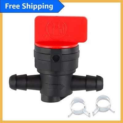 #ad #ad 1Pcs Fuel Shut Off Valve with Clamps Compatible with Murray and Toro Tractors $11.99