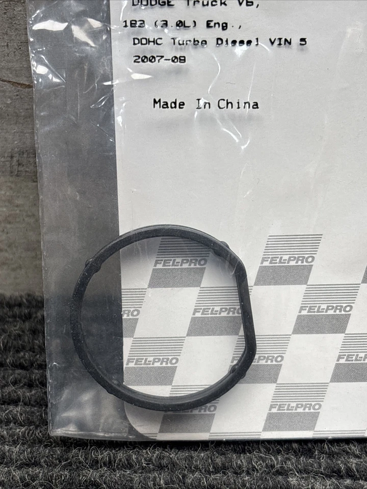 36081 Felpro Water Inlet Gasket for Van Sprinter Freightliner 3500 Jeep 2500 - Image 2 of 3