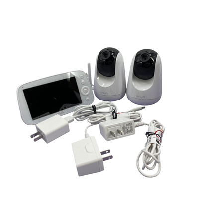 VAVA 5'' 720p Smart Split Screen Baby Monitor w/ 2 Cameras VA-IH009
