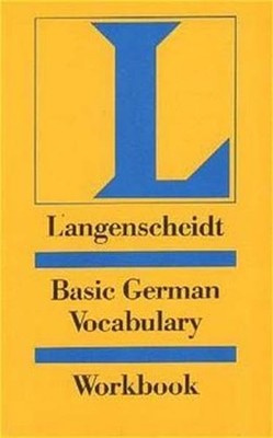 Langenscheidt Basic German Vocabulary: Workbook by Bock 3468494017 FREE Shipping