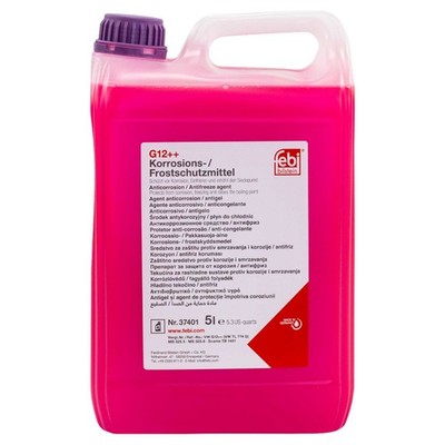 Kühlerfrostschutz Konzentrat Febi G12++ 5 Liter Violett für VW Passat Golf Jetta
