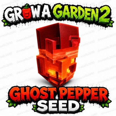  GHOST PEPPER SEED ️ - Grow a Garden 2 | 100% legit | Super Fast   | GAG2