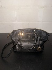 Michael Kors Riley Black Pebbled Leather With...