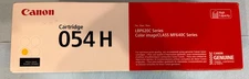 Genuine Canon 054H 3025C001 Yellow High Yield Toner Cartridge - New