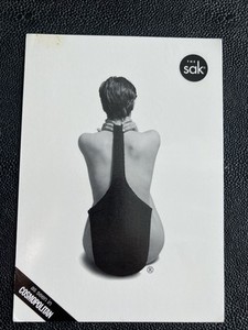 The Sak  GoCard Postcard Marshall Field’s MILF Naked Woman Vintage AFFORDABLE