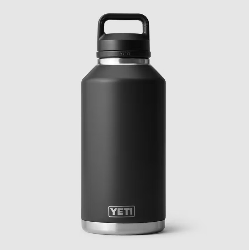 [BIG SALE] YETI 64 oz Water Bottle Rambler Insulated - Black