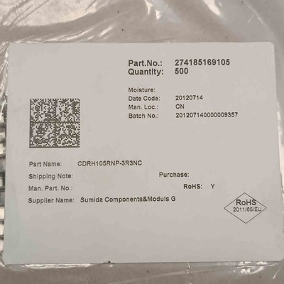 CDRH105RNP-3R3NC SMD BOBİN (35 STK)