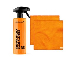 McLaren Ceramic Hydro Glass Cleaner 500ml + 2 Standard Micro Fiber Cloths