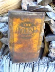 Rare Nourse 1 quart Metal Oil Can Gas Pump Station Vintage Advertising Tin