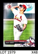1-2017 BOWMAN DRAFT PAPER BASE SCOTT HURST CARDINALS CARD#BD-126 QTY