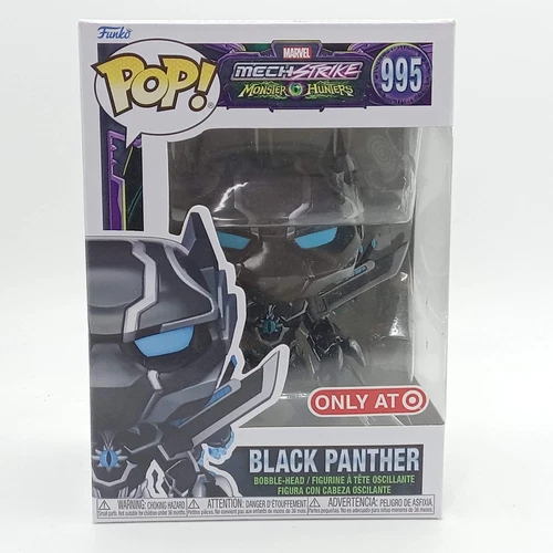 Funko Pop! Black Panther 995 Target Exclusive Marvel Mechstrike Monster Hunters