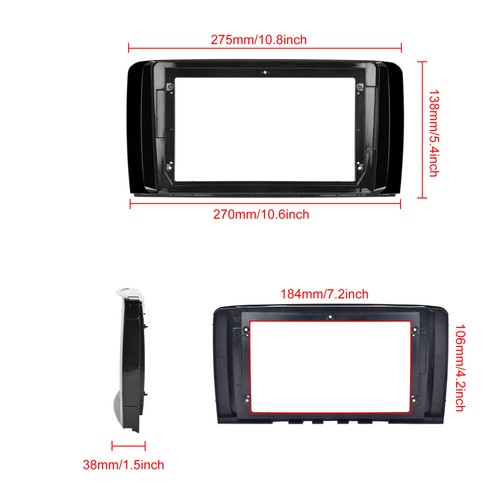 Autoradio Android 13 GPS Navi für Mercedes Benz R-Klasse W251 2005-2017 WIFI RDS - Bild 19 von 20