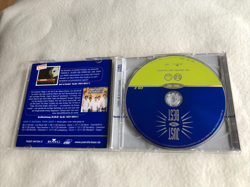 DOPPEL-CD - Just The Best - Vol. 42 CD‘s Neuwertig - Bild 2 von 4
