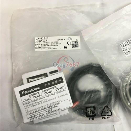 ONE Panasonic SUNX Photoelectric Sensor CX-412-P - Picture 2 of 3