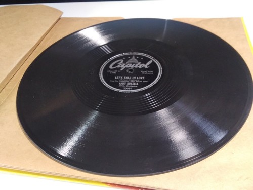 Andy Russell Favoritos Album Box Set #BD-13 Capitol Vtg 1940s Rare Singer  - Picture 8 of 12