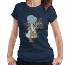 Holly Hobbie Hat And Flowers Women's T-Shirt
