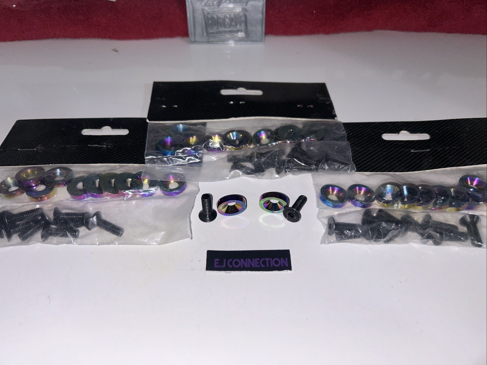 Upgrade Your Ride with M6x10 Billet Fairing Washer Kit-image