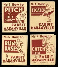 1936 R344 Rabbit Maranville 