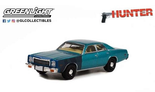 Plymouth Fury 1977 HUNTER Limitierte Auflage von Greenlight in 1:64 NEU OVP