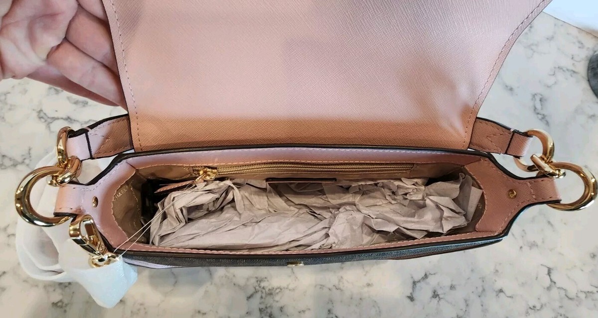 New MICHAEL KORS Sylvia Medium Flap Shoulder Crossbody Bag