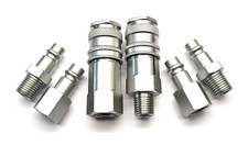 Air Line Coupler Connector EURO Type 1/4" BSP Fittings Quick Release Coupler