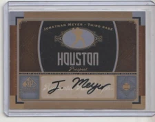 JONATHAN MEYER #HOU9 AUTO 2012 SP  SIGNATURE EDITION BASEBALL
