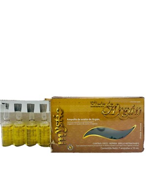 Mystic Elixir De Argan Oil 4 Ampoules x 10ml- Open box Sale