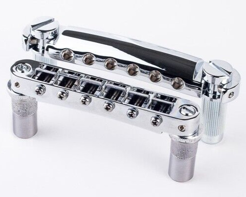 TonePros LPM02-C Metric Locking Bridge & Tailpiece, Chrome