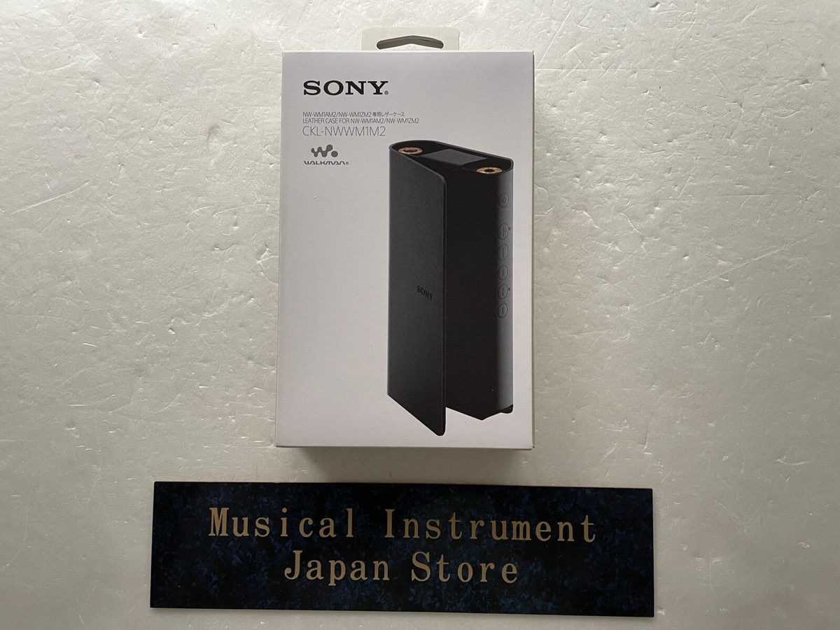 Sony Walkman CKL-NWWM1M2 Leather Case Black NW-WM1ZM2 / NW-WM1AM2 