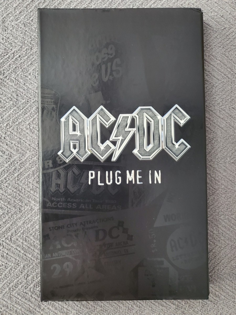 AC⁄DC DVD(3枚組BOX) AC/DC PLUG ME IN COLLECTOR'S EDITION プラグ・
