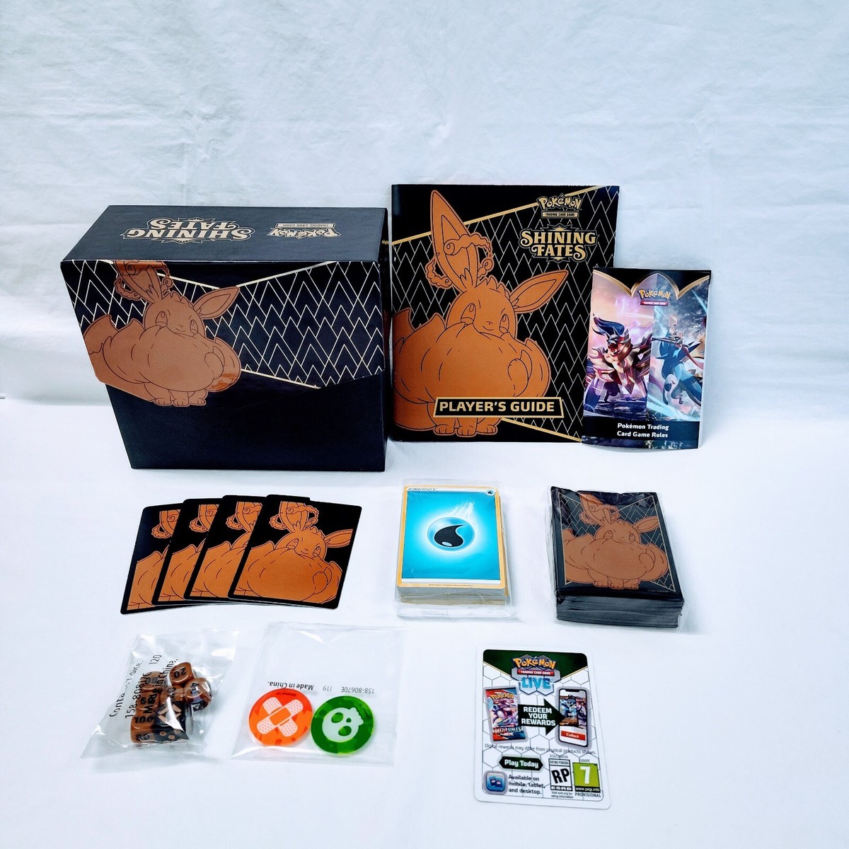 Pokemon TCG: Shining Fates Elite Trainer Box No Booster Packs | eBay