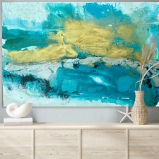 Contemporary ABSTRACT Acrylic Painting Large 91 x 61cm Canvas By dianeplantart
