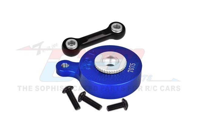 GPM MAM4025TSH-B Servo Horn 25T With Saver 7075 Aluminium Coupling 1/8 Moja