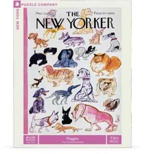 Doggies 750 Piece Jigsaw Puzzle NYPC New
