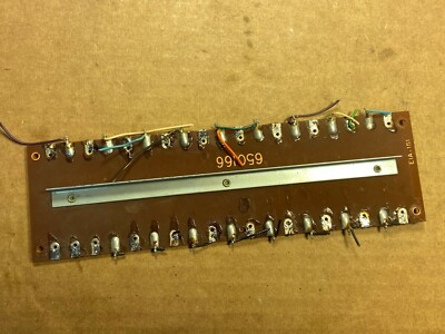 レトロボード Vintage 1960s Circuit Board w/ 38 Terminals for Mounting 8.5
