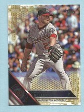 2016 Topps Baseball Update GOLD Shawn Kelley US188 Washington Nationals