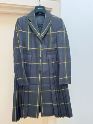 Mulberry Amy Pleated Coat Water Repellent Size UK6/8/Small BNWT