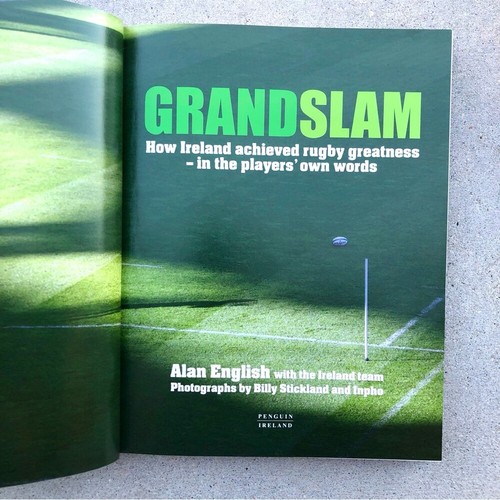Paul O’Connell Signed 2009 Hardcover Book Grandslam - Irish Rugby Legend! - Picture 6 of 13