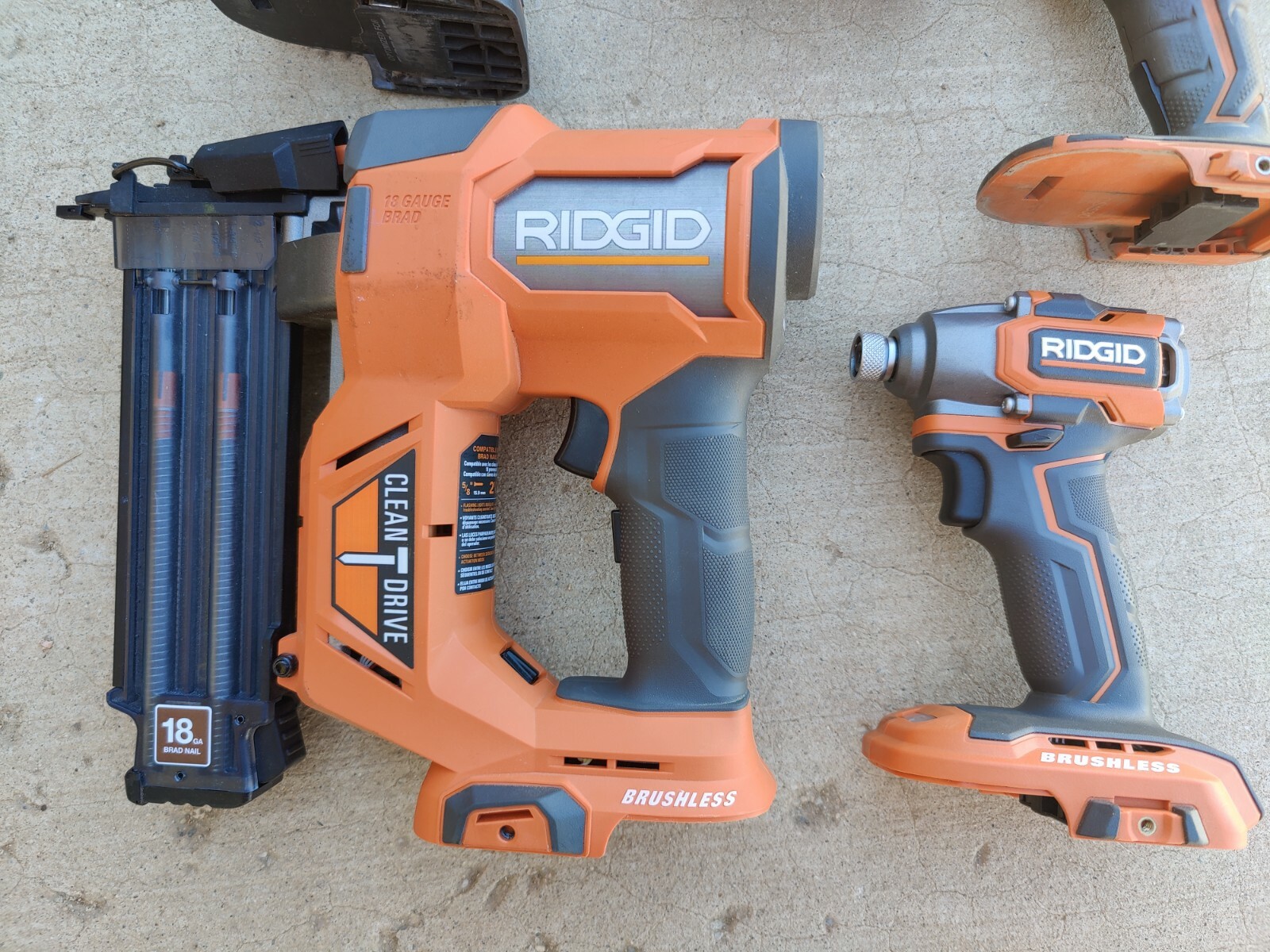 Impact Wrench/ nailer/ impact driver RIDGID Parts Lot of 6 FOR PARTS OR