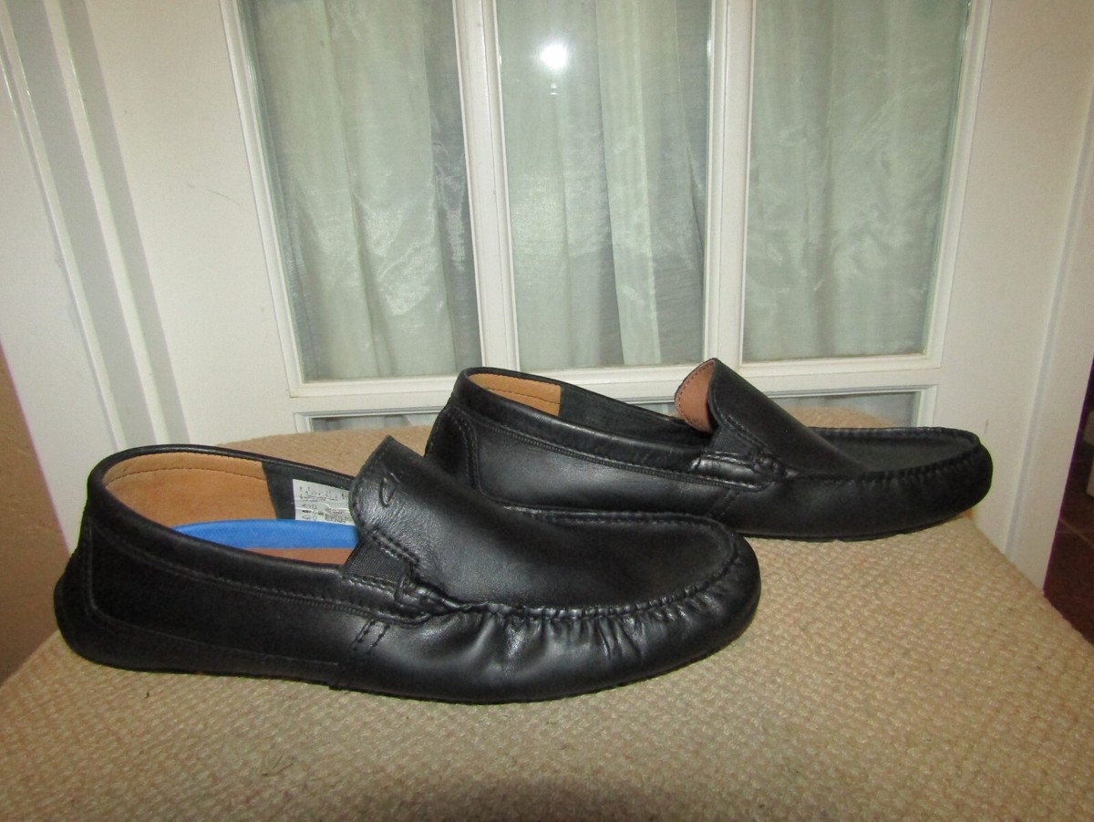 Clarks Collection Mens Black Leather Loafers Extreme Comfort Driving Mocs 10.5 M Amazon.com | Clarks Men main image 4