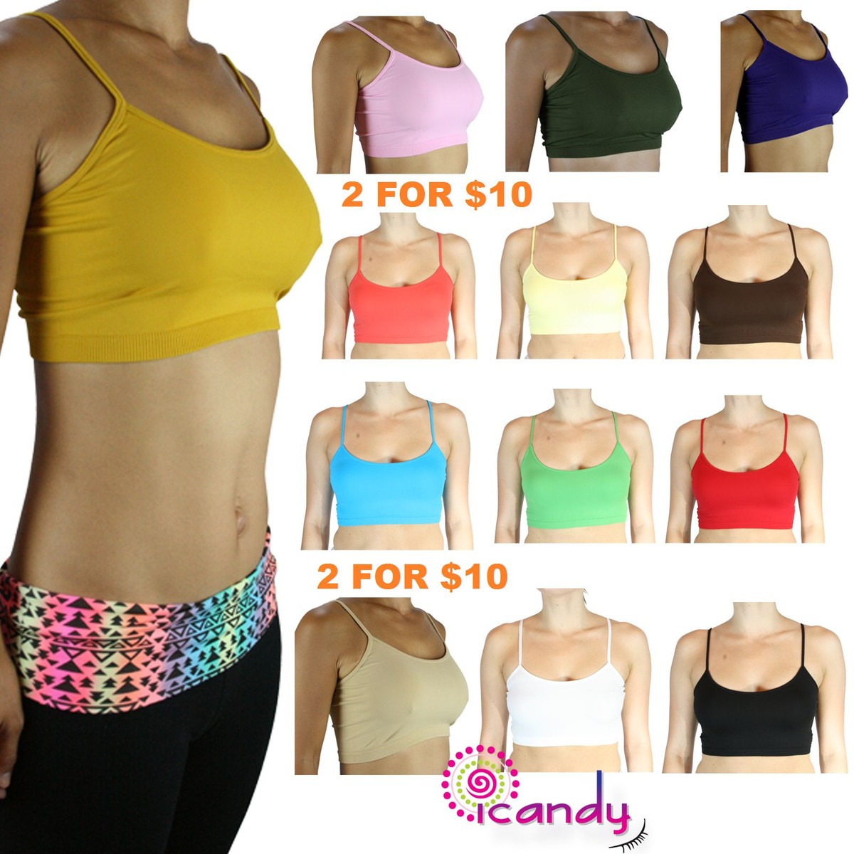 cami strap bralette