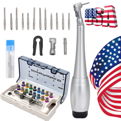Universal Prosthetic Restoration Hand Driver Kit Dental Implant Handle Tools USA