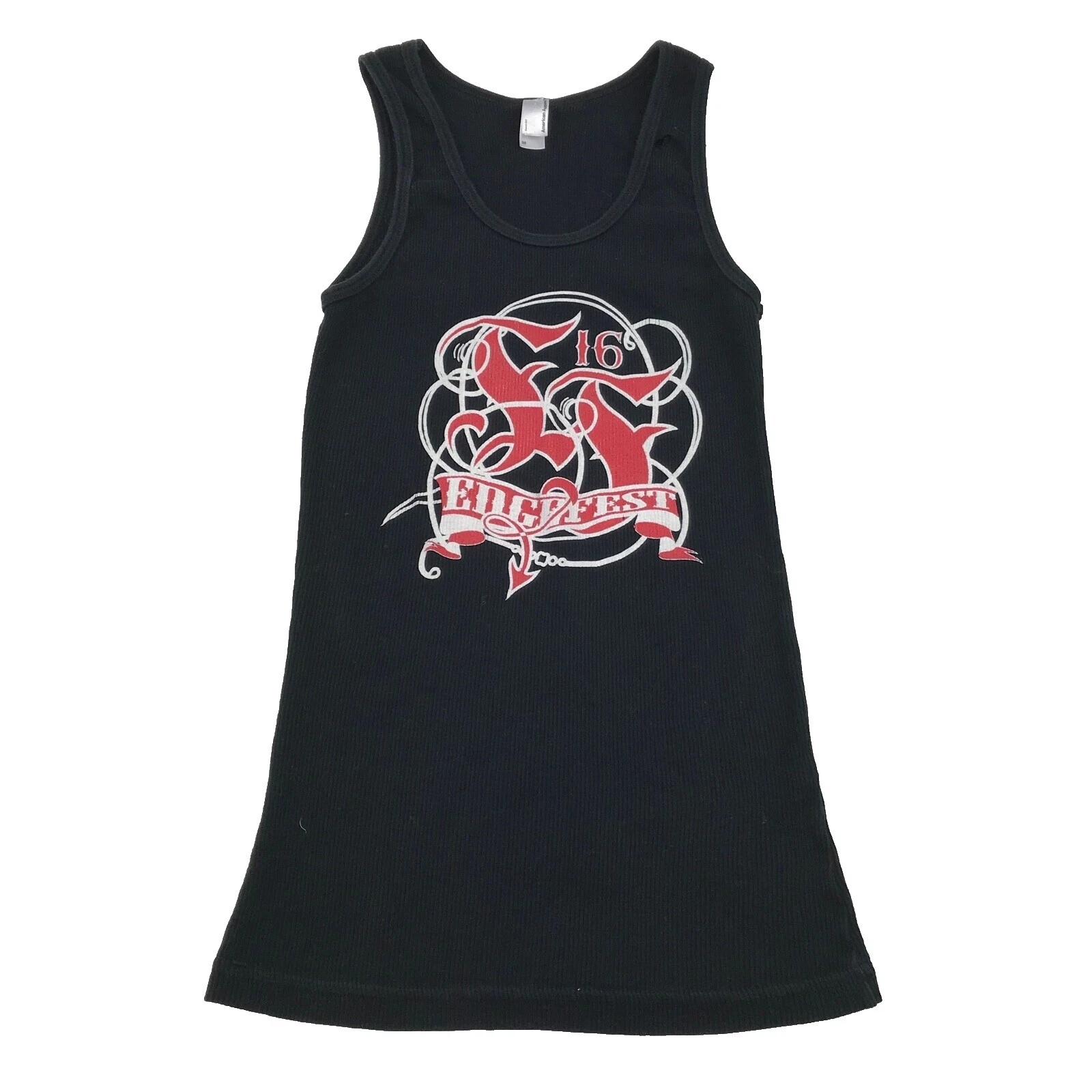 Camisetas sin mangas sólido American Apparel algodón para mujeres